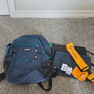 CIE International Backpack With Travel Accessories
